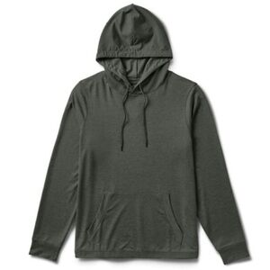 Vuori Men’s Sunday Element Hoodie in Forest Heather Size Medium